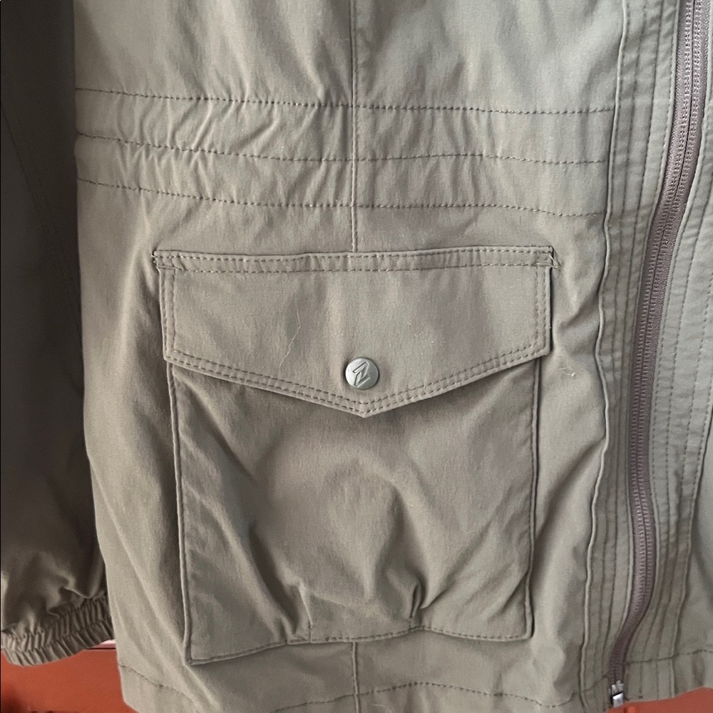 Eddie Bauer Travex Olive Green Coat - Picture 6 of 13